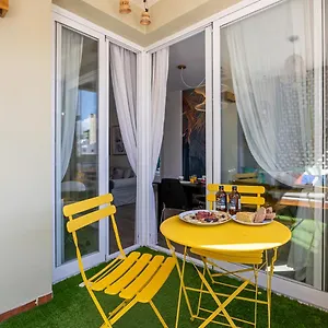 Apartamento Centro Wifi Terraza Parking Ascensor A La Playa A 5 Min